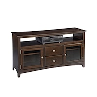 54" TV Console with Two Drawers