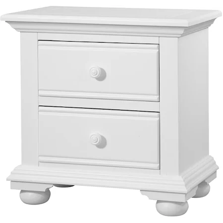 Two Drawer Nightstand