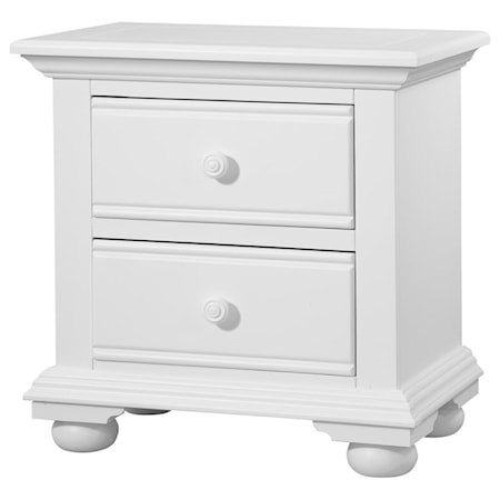 Two Drawer Nightstand