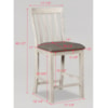 Crown Mark Nina Counter Height Chair