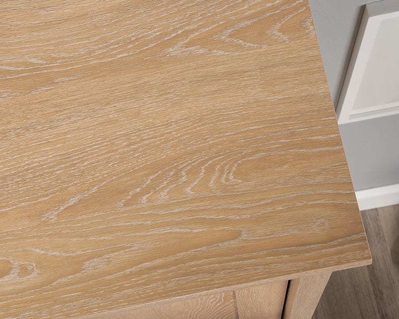 Sauder August Hill Storage Cabinet with Adjustable Shelves