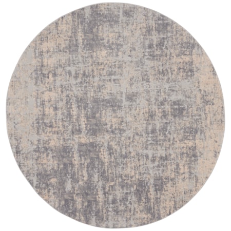 7'10" Round  Rug