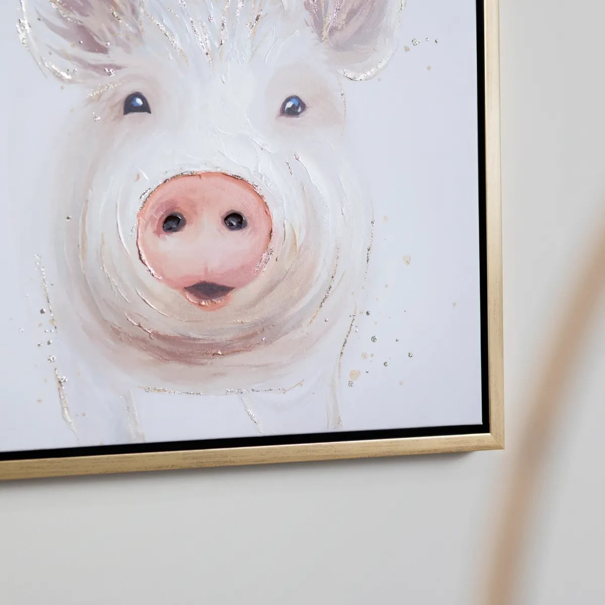 Bessie &amp; Dolly Framed Canvas - Set of 2