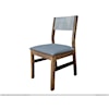 International Furniture Direct Loft Brown Upholstered Side Chair
