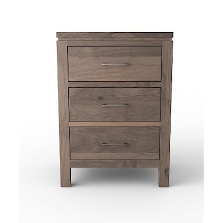 3-Drawer Night Stand