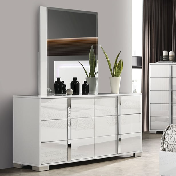 Furniture of America Sinistra 5-Piece Queen Bedroom Set