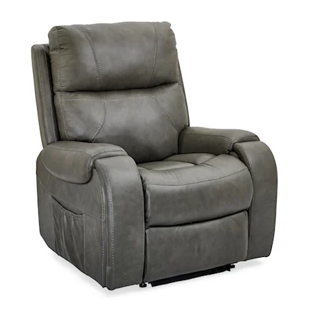 Power Recliner w/ Headrest & Lumbar