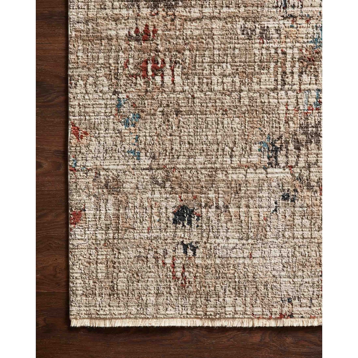 Reeds Rugs Leigh 2'7" x 10'10" Ivory / Multi Rug