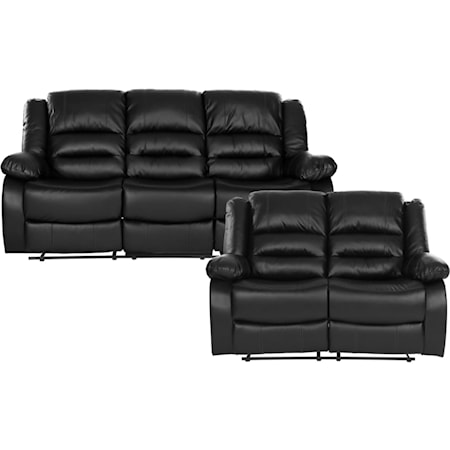 2-Piece Reclining Living Room Set