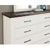 Vaughan Bassett Yellowstone 8-Drawer Dresser