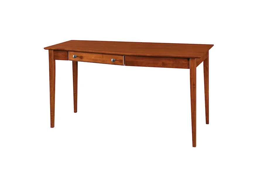 Home Office Right Wedge Desk by Archbold Furniture at Esprit Decor Home Furnishings