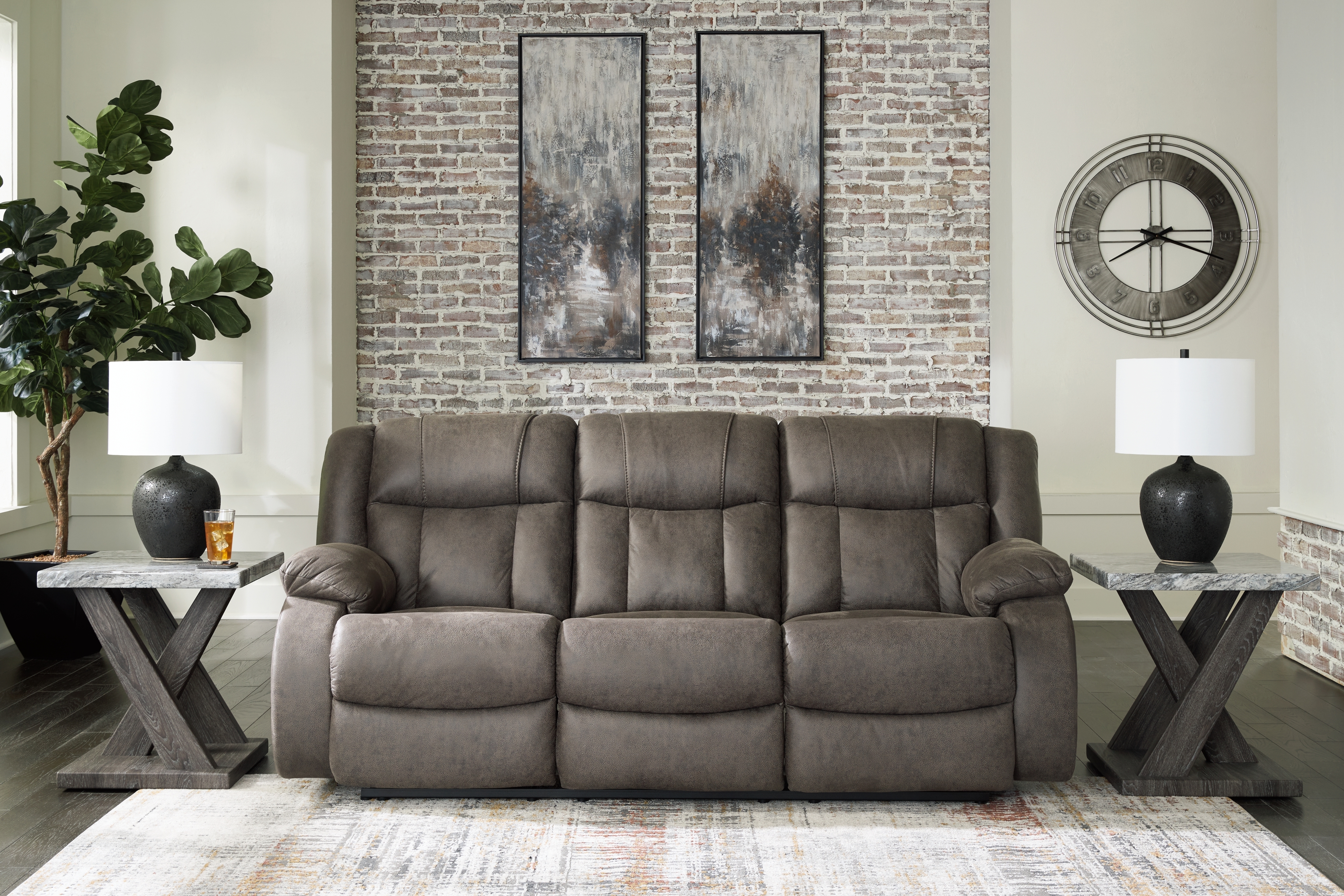 Ashley Signature Design First Base Living Room Set