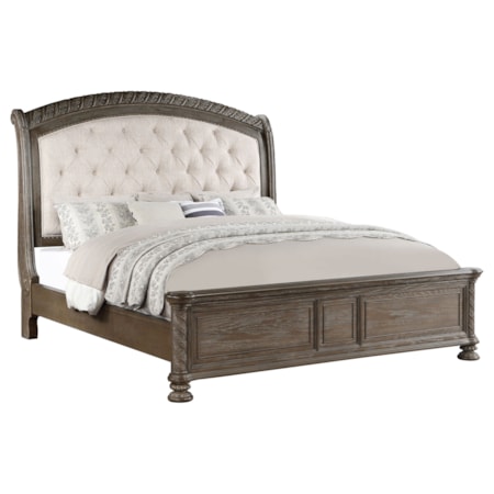 Emmett Wood Queen Sleigh Bed