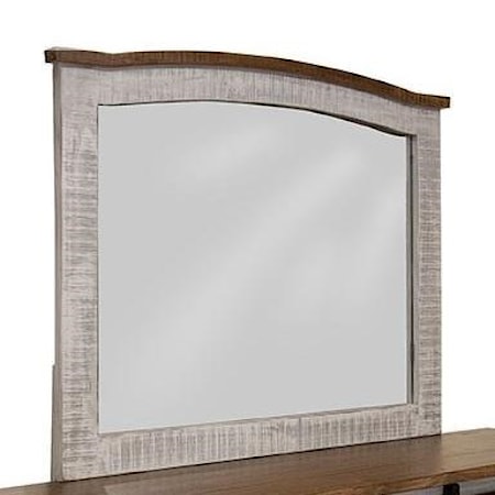 Dresser and Mirror Set