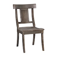 Customizable Solid Wood Side Chair