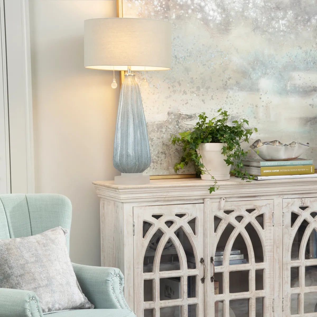 Blakely Twin Pull Chain Table Lamp