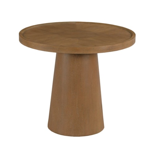 Transitional Large Pod End Table