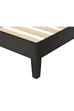 Steve Silver Nix Nix Contemporary Queen Platform Bed - Black