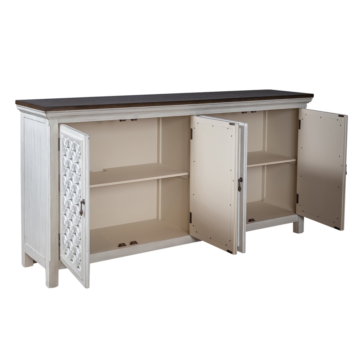 Liberty Furniture Westridge 4-Door Accent Cabinet