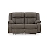 Signature Design by Ashley First Base Reclining Loveseat