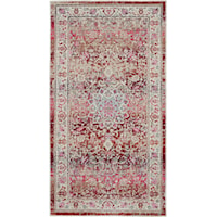 2' x 4' Red Rectangle Rug