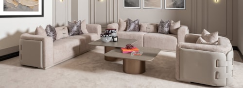 Contemporary 5-Piece Living Room Set