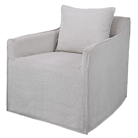 Welland Gray Swivel Chair