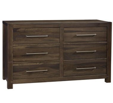 6-Drawer Dresser and Landscape Mirror Set