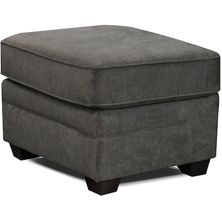 Welted Ottoman