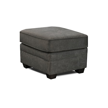 Welted Ottoman