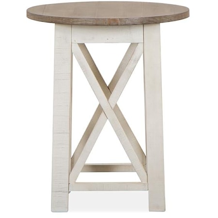 Round End Table