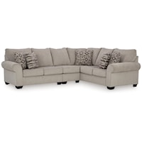 Casual 3-Piece Sectional