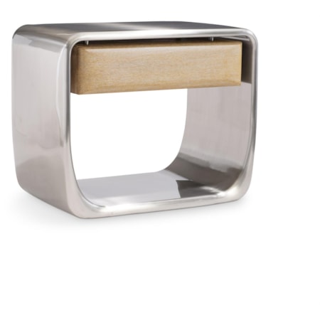 Metal Nightstand