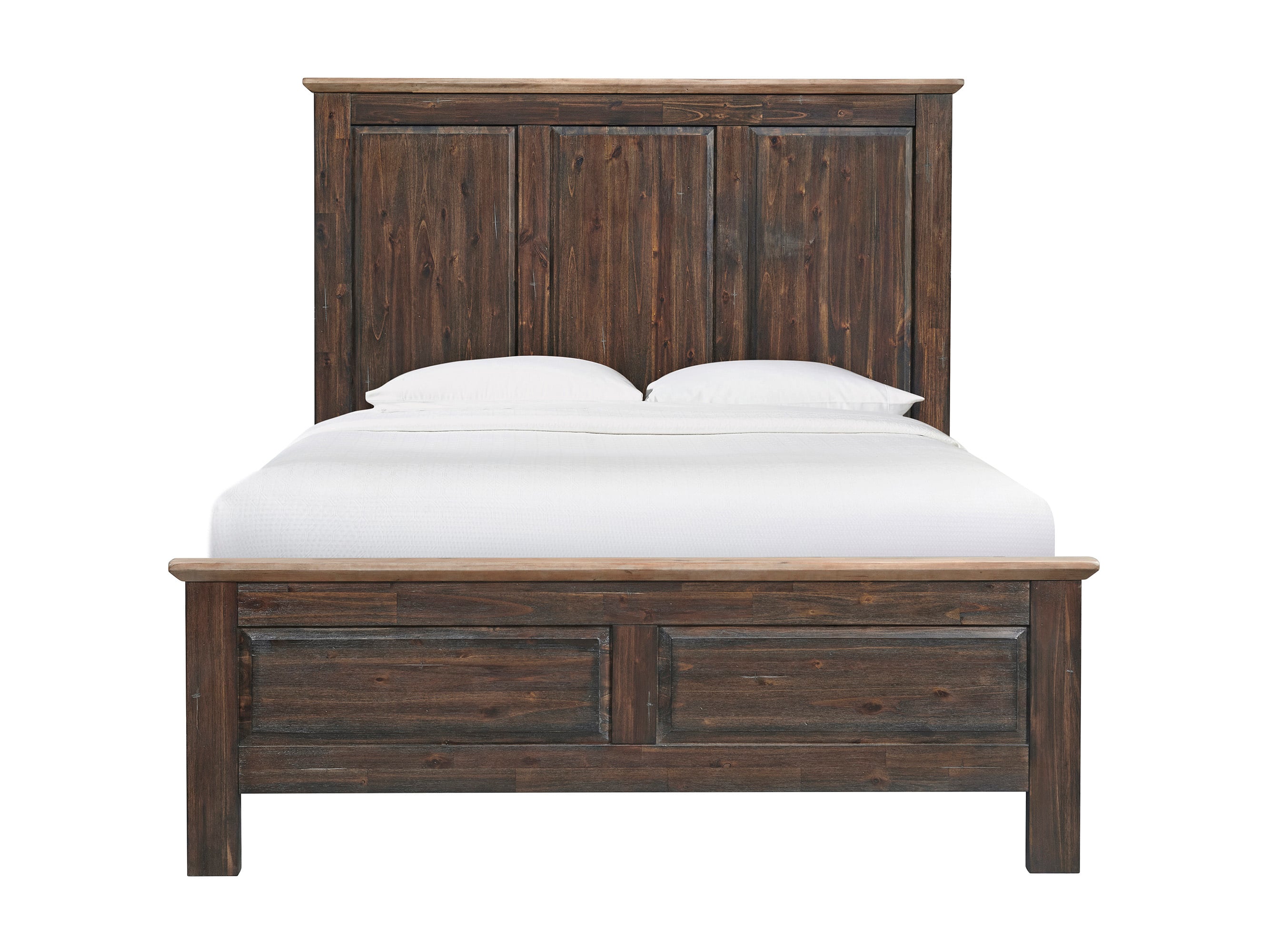Queen Panel Storage Bed