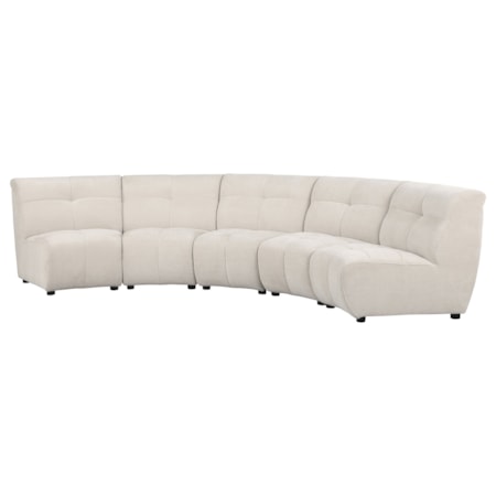 Charlotte 5-piece Modular Sectional Sofa