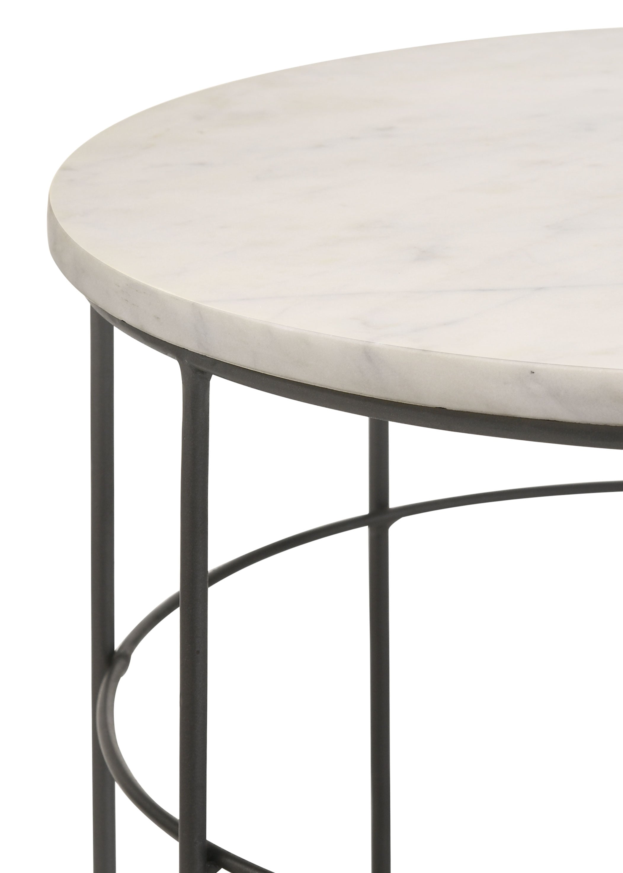 Halona Accent Table w/ Marble Top