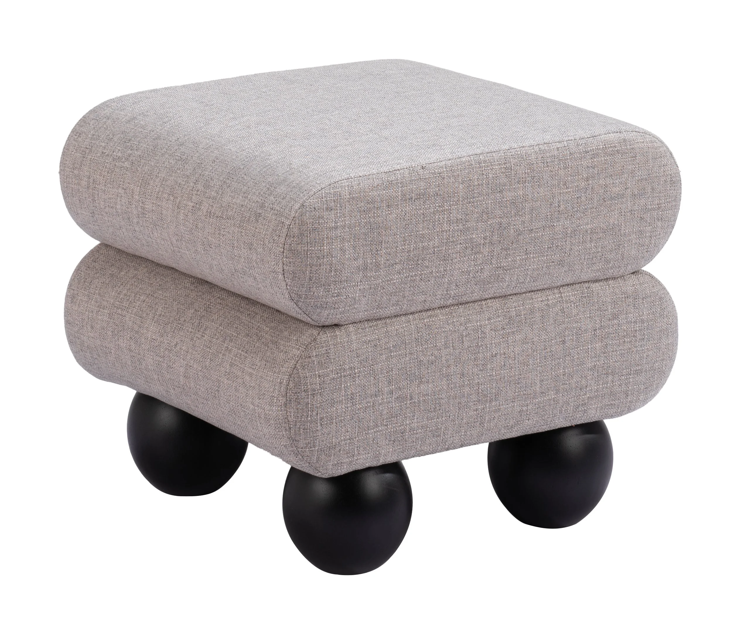 Zuo Davao Collection 109981 Transitional Ottoman Value City Furniture