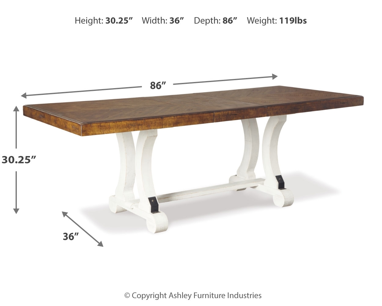 Rectangular Dining Room Table