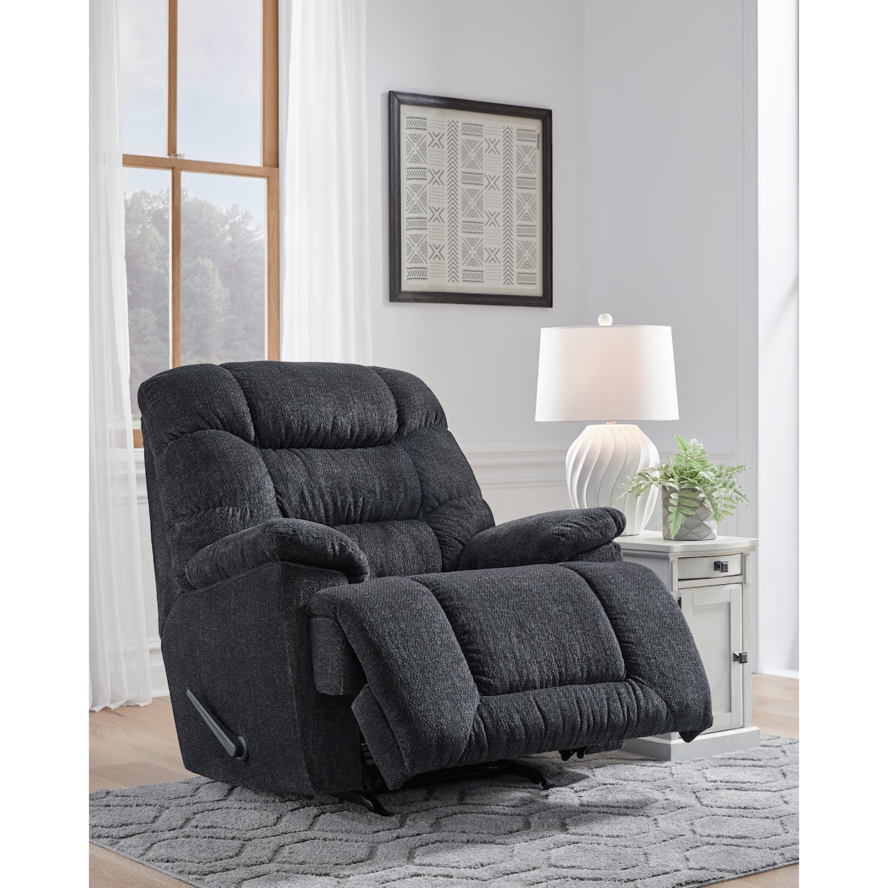 Signature Design by Ashley Bridgtrail Rocker Recliner