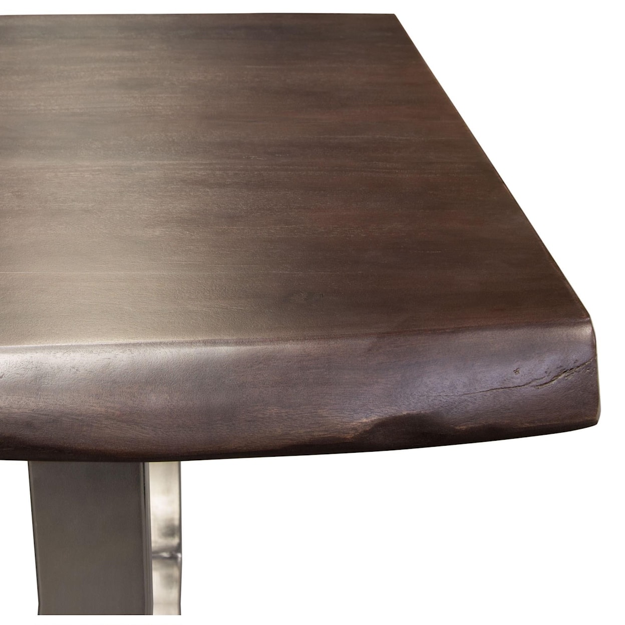 Diamond Sofa Furniture Bowen Solid Acacia Wood Top Dining Table