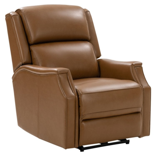 Contemporary Big and Tall Power Recliner with Power Headrest
