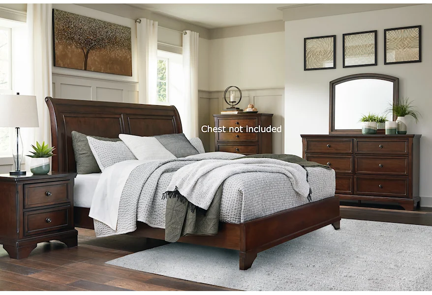Brookbauer King Bedroom Set by Signature Design by Ashley at VanDrie Home Furnishings