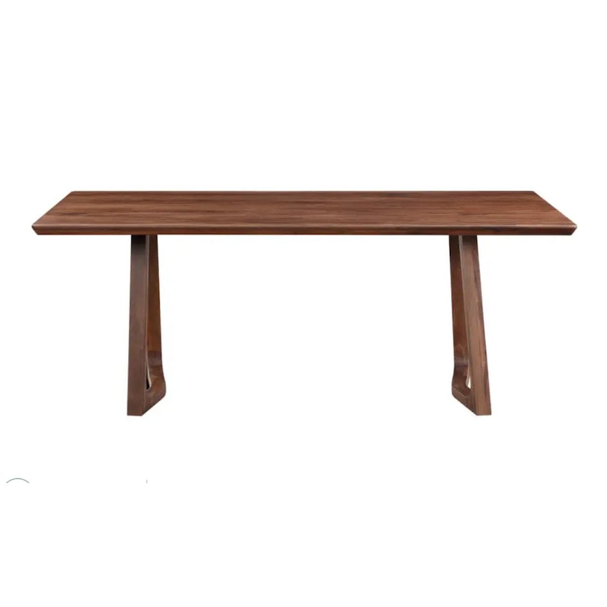 Moe's Home Collection Silas Rectangular Solid Walnut Dining Table