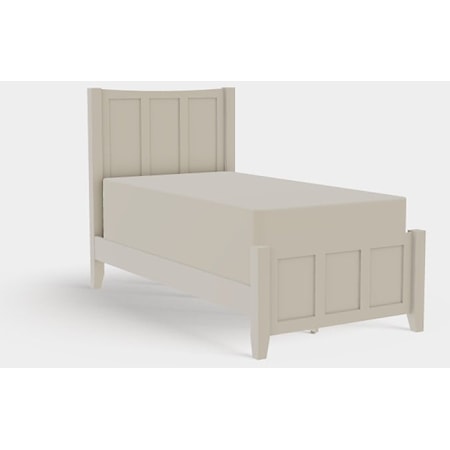 Atwood Twin XL Panel Bed with Low Footboard