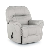 Transitional Wall-Hugger Rocker Recliner with Performa-Weave Cushion