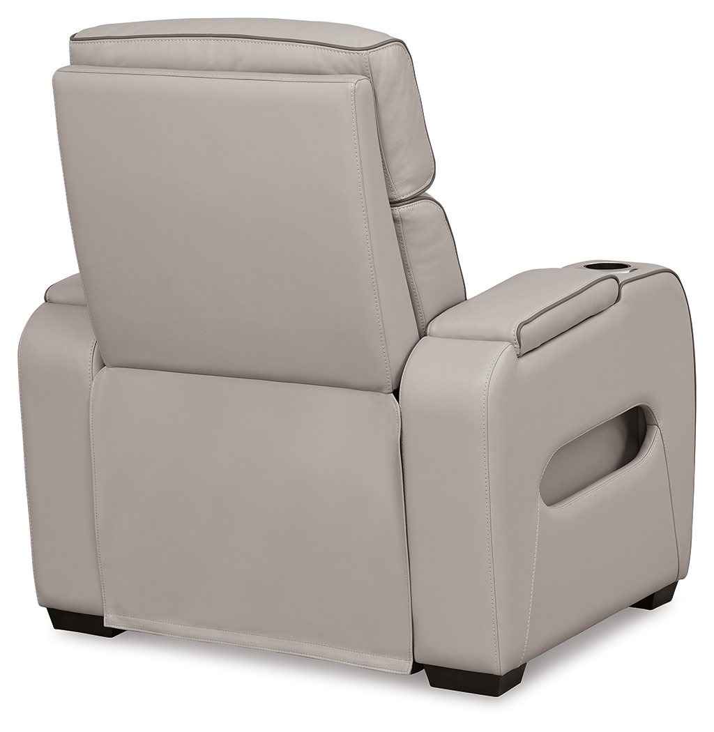 Signature Design by Ashley Boyington Pwr Recliner/Adj Headrest