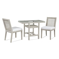 Coastal 3-Piece Dining Set