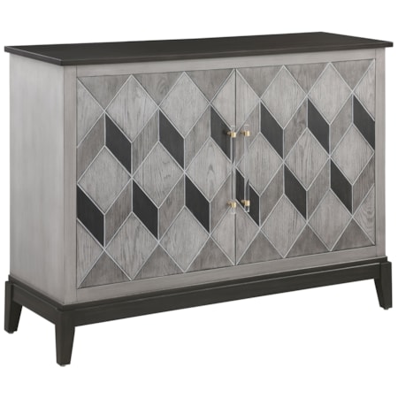 Gilles Accent Cabinet Brushed and