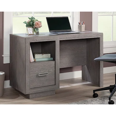 Contemporary Desk with File Drawer