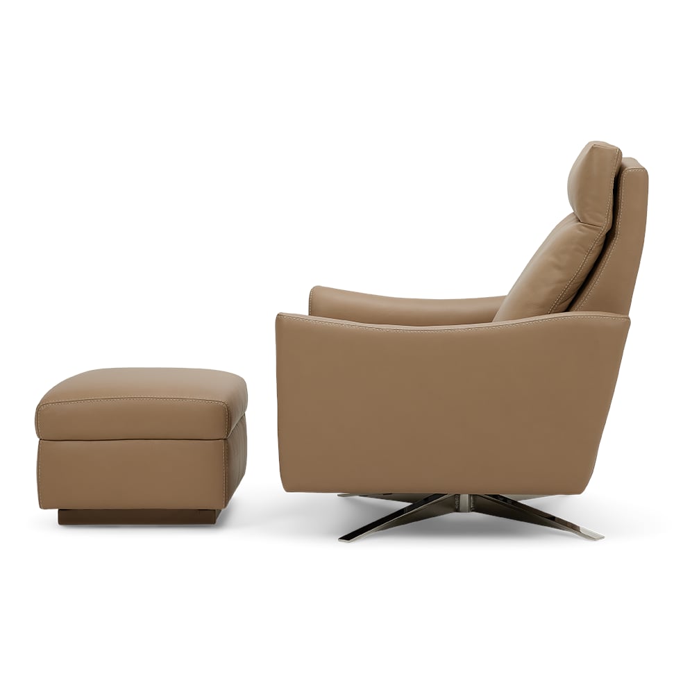 Ontario Comfort Air Chair and Ottoman Set